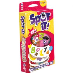 JEU SPOT IT! - DOBBLE - 1,2,3 (BLISTER-ECO ML)
